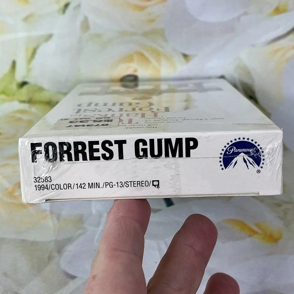 Forrest Gump VHS 1994 NEW Sealed White Paramount Watermark